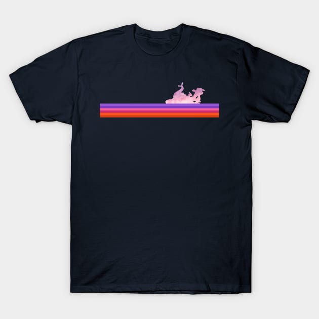 Figment color line T-Shirt by magicmirror